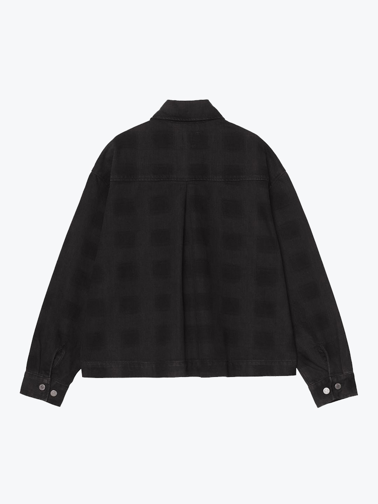 Carhartt WIP – Carhartt WIP - W' Everson Shirt Jac Everson Print, Black - Vesten - Dames – Multi – Vesten