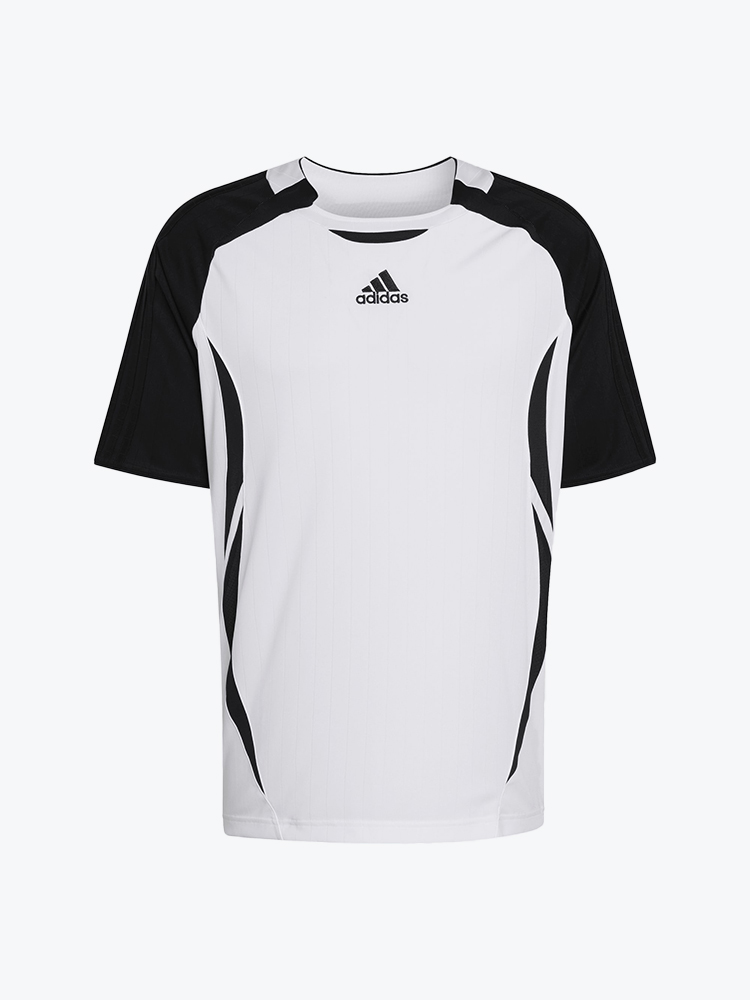 Adidas – Adidas - Teamgeist Tee White White - T-Shirts - Heren – Wit – T-Shirts