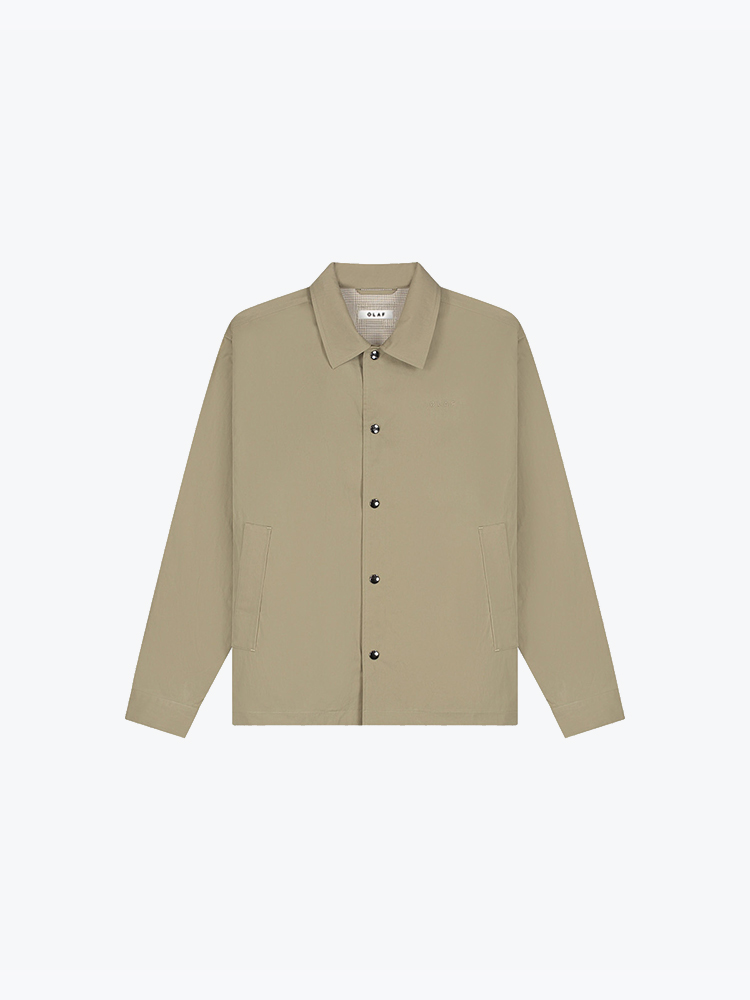 OLAF – Olaf - Workwear Coach Jacket Treehouse - Jassen - Heren – Groen – Jassen