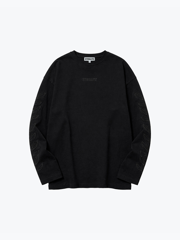 Stieglitz – Stieglitz - Uxia Wide Skate Longsleeve Black - T-Shirts - Dames – Zwart – T-shirts