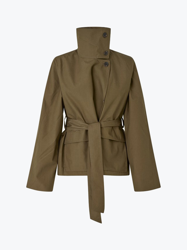 Samsoe Samsoe – Samsoe Samsoe - Sagia Jacket Beech - Jassen - Dames – Beige – Jassen