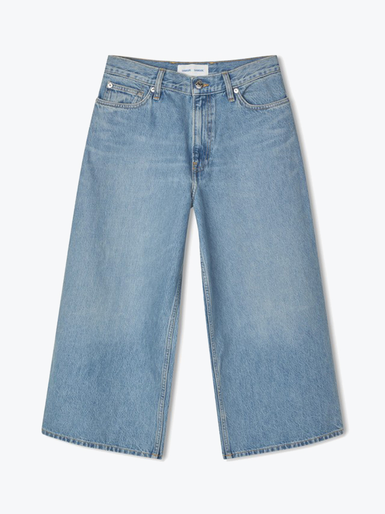 Samsoe Samsoe Samsoe Samsoe - Saharper Culotte River - Shorts - Dames Blauw Shorts