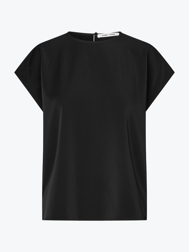 Samsoe Samsoe – Samsoe Samsoe - Sahoy Top Black - Truien - Dames – Zwart – Truien