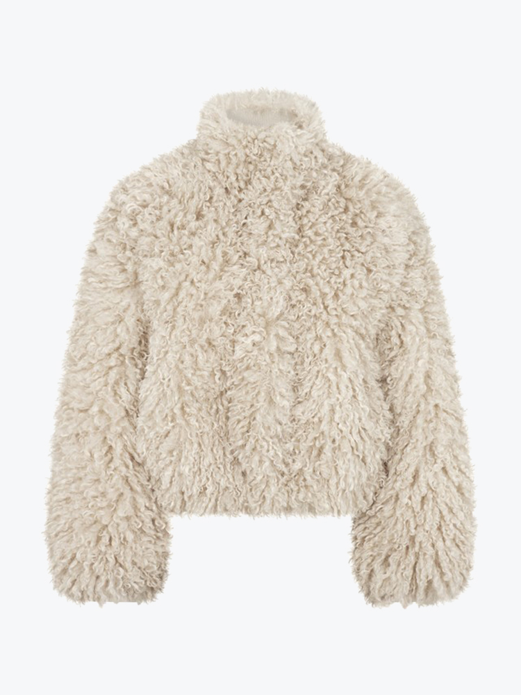 Samsoe Samsoe – Samsoe Samsoe - Samedda Bomber 15817 Pumice Stone - Jassen - Dames – Grijs – Jassen