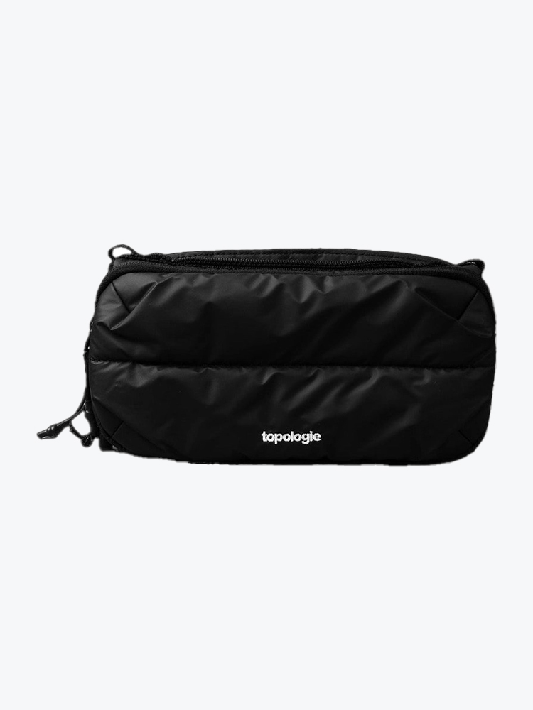 Topologie – Topologie - Bottle Sacoche Medium Puffer Black Puffer (NOOS) Black - Tassen - Unisex – Zwart – Tassen