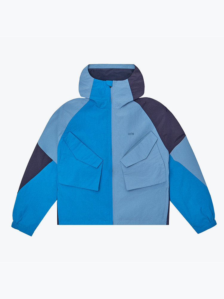 Arte Antwerp – Arte Antwerp - Multicolor Technical Jacket Blue - Jassen - Heren – Blauw – Jassen