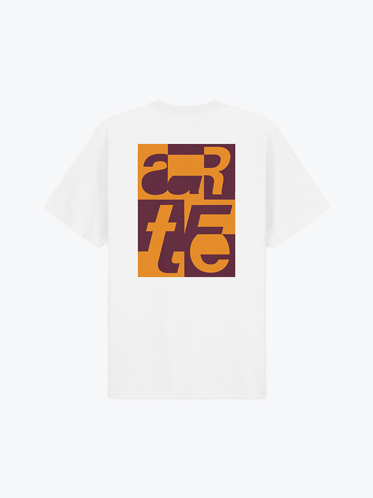 Arte Antwerp – Arte Antwerp - Back Graphic T-shirt White - T-Shirts - Heren – Wit – T-Shirts