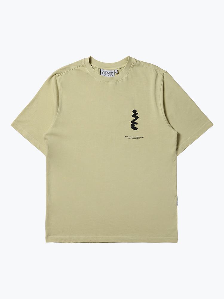 Purple Mountain Observatory Purple Mountain Observatory - Boulder SS Tee Sage - T-Shirts - Heren Groen T-Shirts