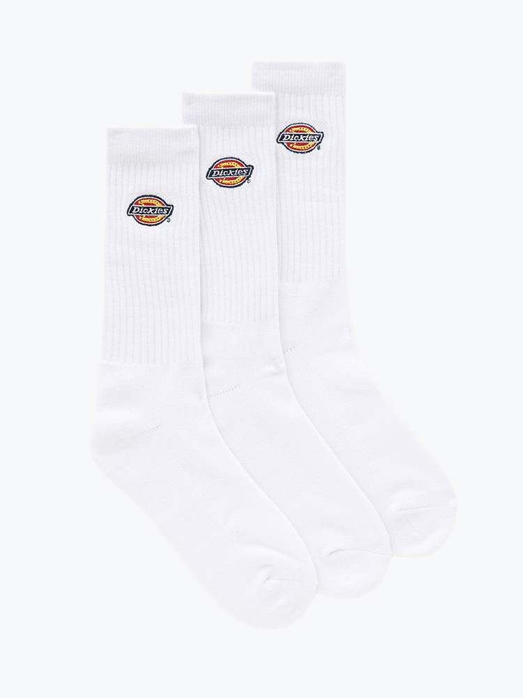 Dickies – Dickies - Valley Grove Sock White - Sokken - Unisex – Wit – Sokken