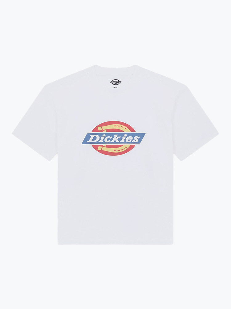 Dickies – Dickies - Dickies Icon Ss Tee W White - T-Shirts - Dames – Wit – T-shirts