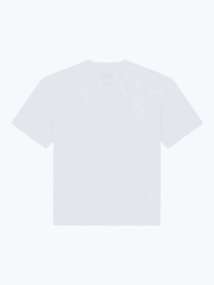 Dickies – Dickies - Dickies Icon Ss Tee W White - T-Shirts - Dames – Wit – T-shirts