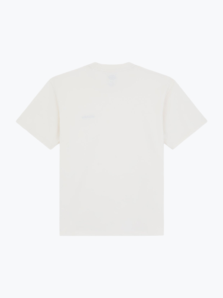 Dickies – Dickies - Loretto Ss Tee Ecru - T-Shirts - Heren – Beige – T-Shirts