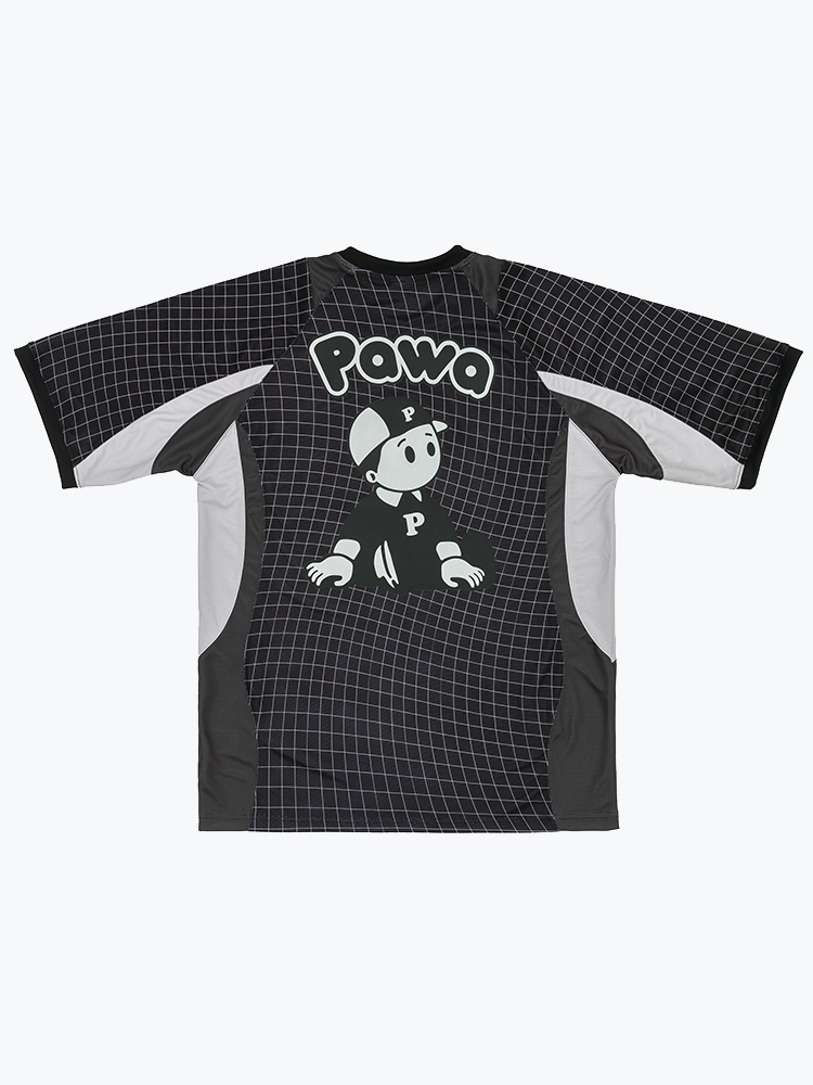 Pawa Speed Sports – Pawa Speed Sports - Équipe Football Shirt Black - T-Shirts - Heren – Zwart – T-Shirts