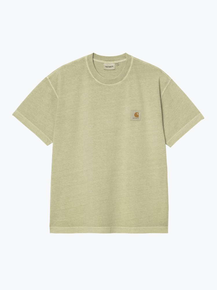 Carhartt WIP – Carhartt WIP - S/S Nelson T-Shirt Gentle Green - T-Shirts - Heren – Groen – T-Shirts