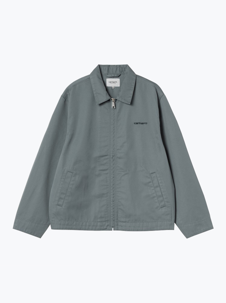 Carhartt WIP – Carhartt WIP - Module Script Jacket Cozy Blue / Black - Jassen - Heren – Blauw – Jassen