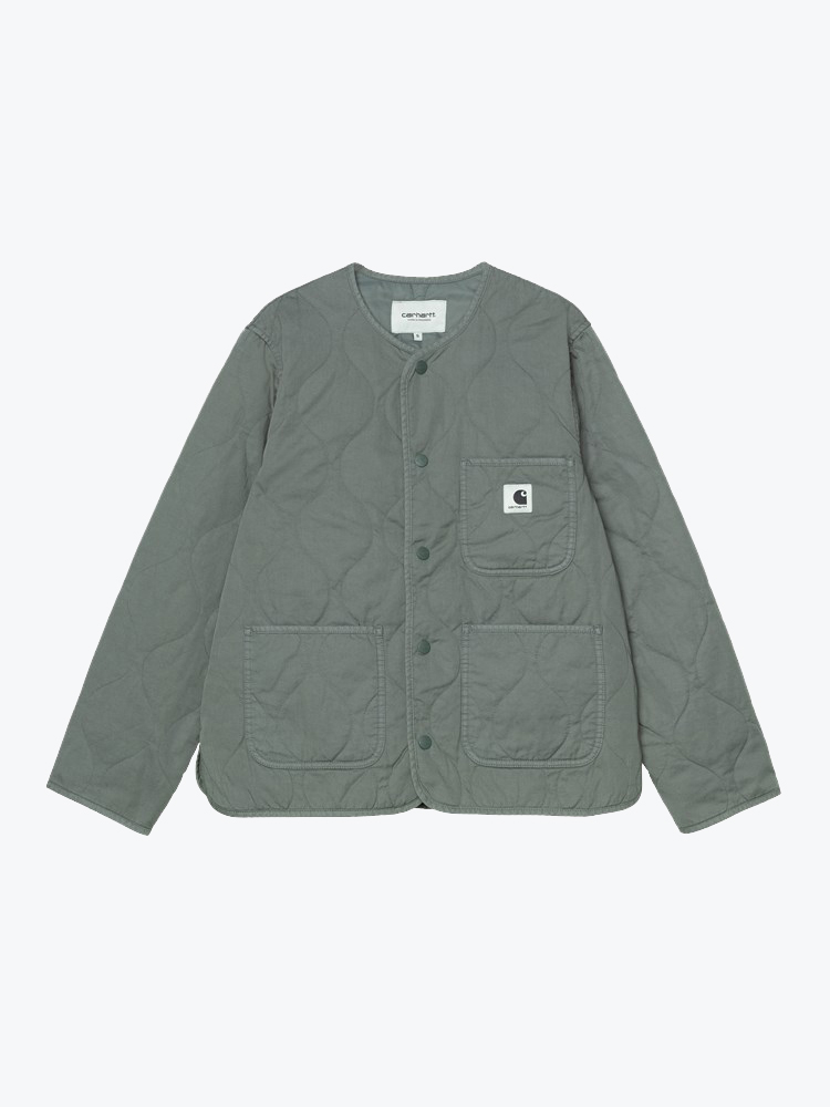 Carhartt WIP – Carhartt WIP - W' Kylan Liner Velvet Green - Vesten - Dames – Groen – Vesten