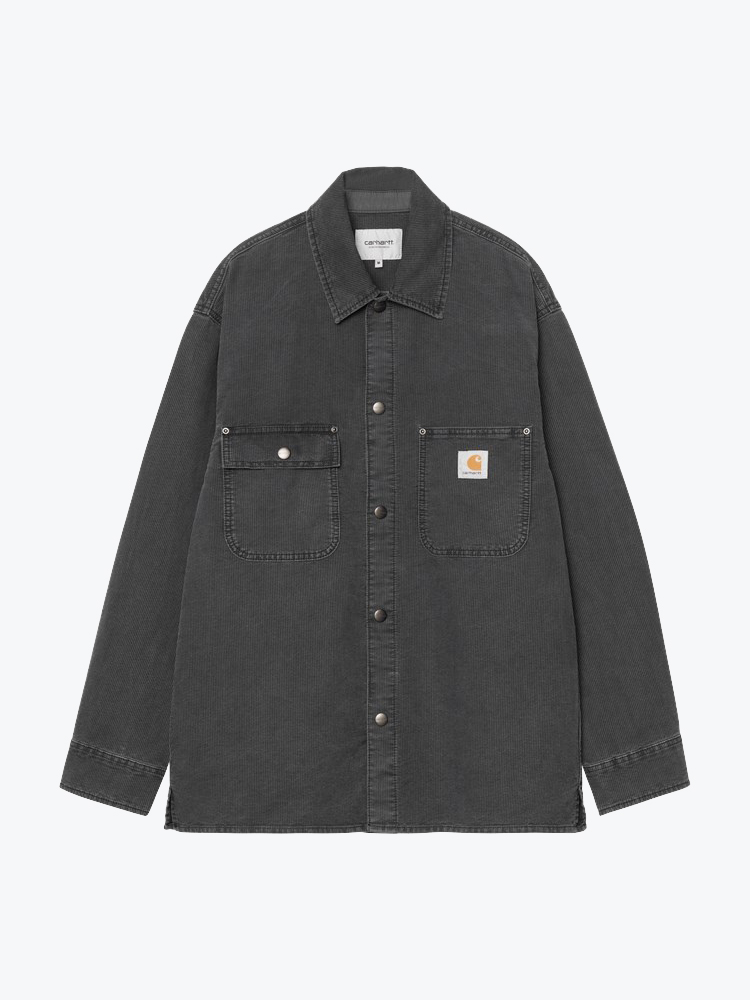 Carhartt WIP – Carhartt WIP - Parrish Shirt Jac Obsidian - Overhemden - Heren – Blauw – Overhemden