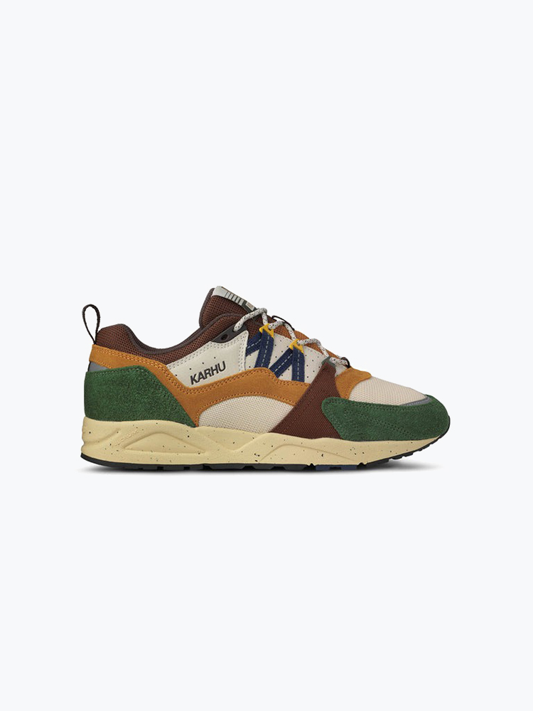 Karhu – Karhu - Fusion 2.0 (F804197) Douglas Fir / Navy Peony - Schoenen - Unisex – Blauw – Schoenen