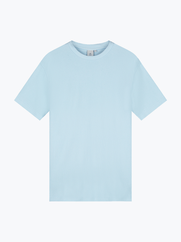 Law Of The Sea – Law Of The Sea - Atropos Soft Sweat Tee Nantucket Breeze - T-Shirts - Heren – Blauw – T-Shirts
