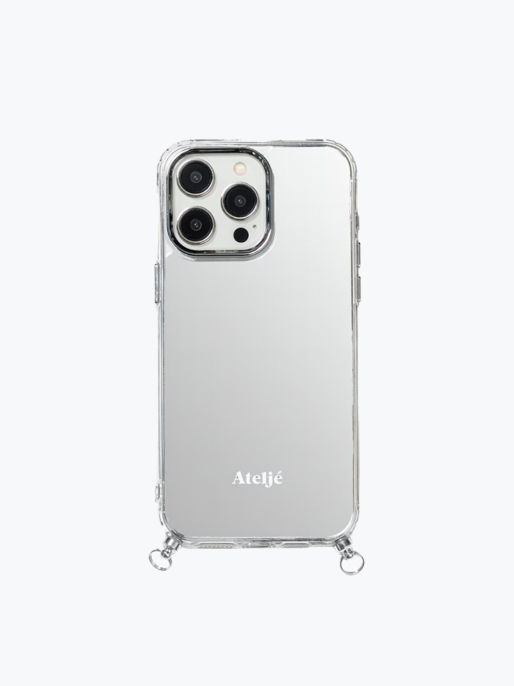 Atelje – Atelje - iPhone Case Mirror Mirror - Phone - Unisex – Blauw – Phone