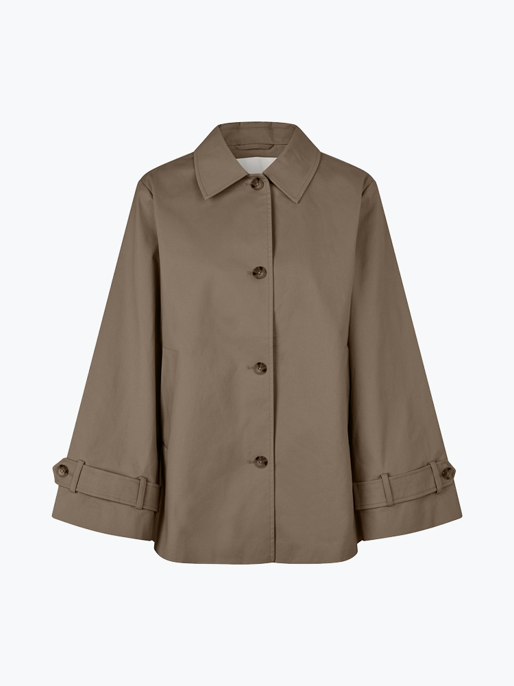 Modström – Modstrom - Udomd Jacket Espresso - Jassen - Dames – Bruin – Jassen