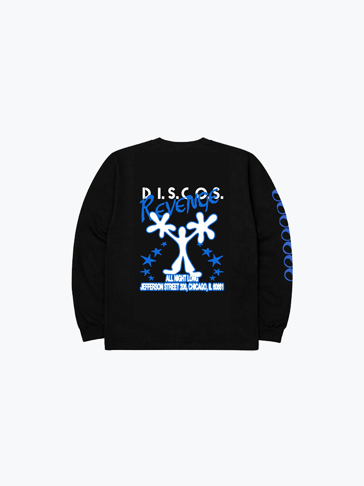 Nowadays Magazine – Nowadays Magazine - Discos Revenge Black - T-Shirts - Heren – Zwart – T-Shirts