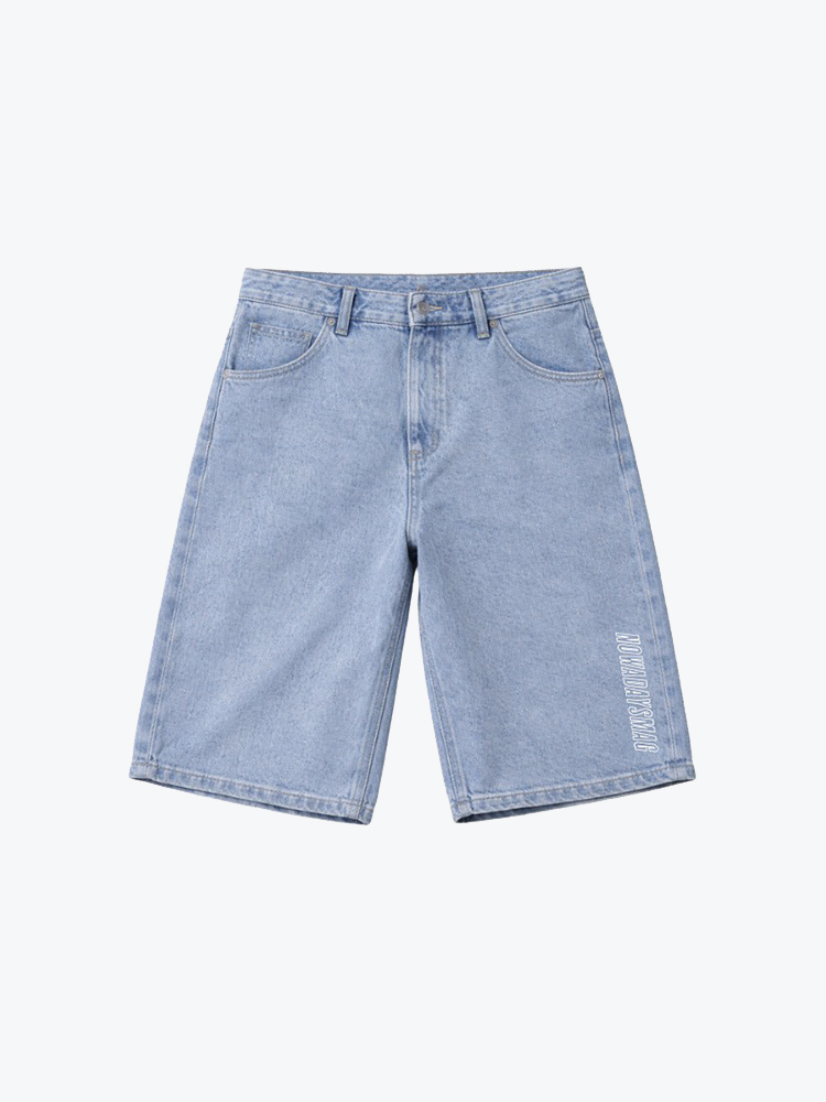 Nowadays Magazine – Nowadays Magazine - Nmlogo Denim Lightblue - Jeans - Heren – Blauw – Jeans