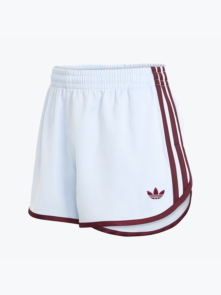 Adidas Adidas - 3S Sprntr Short Crsk/Maroon Blue - Shorts - Dames Blauw Shorts