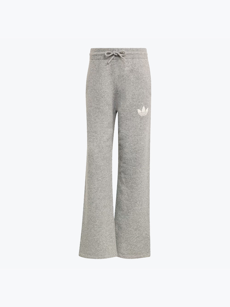 Adidas Adidas - Knitted Pants Mgreyh - Broeken - Dames Grijs Broeken