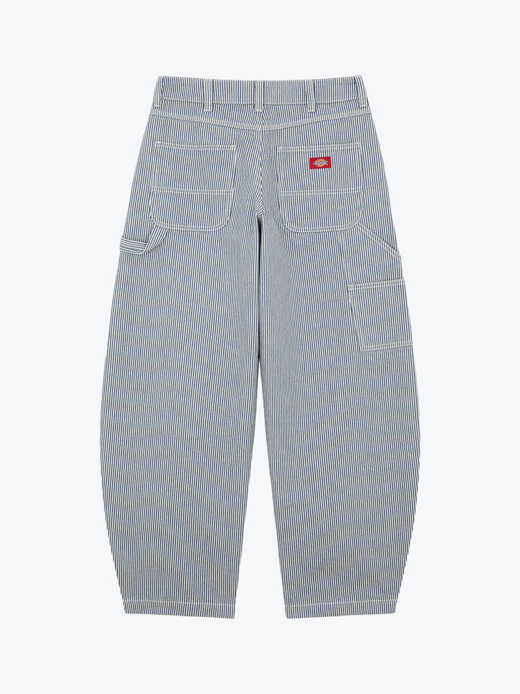 Dickies Dickies - Hickory Loose Straight Ca Indi Retro Indigo - Broeken - Dames Blauw Broeken