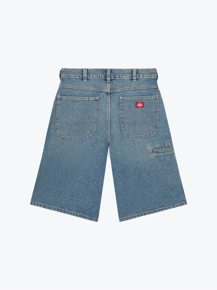 Dickies Dickies - Inch Loose Short J Khaki Tntd Blue - Shorts - Heren Beige Shorts