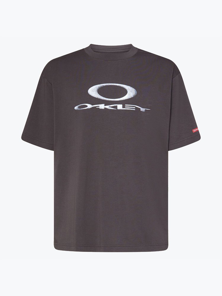 Oakley Oakley - New Retro Tee X-Metal 3.0 Shadow/Black - T-Shirts - Heren Zwart T-Shirts