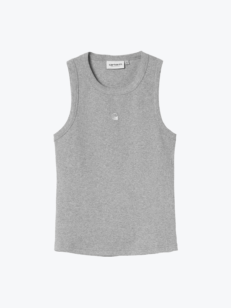 Carhartt WIP Carhartt WIP - W' Philips A-Shirt Grey Heather - Blouses - Dames Grijs Blouses