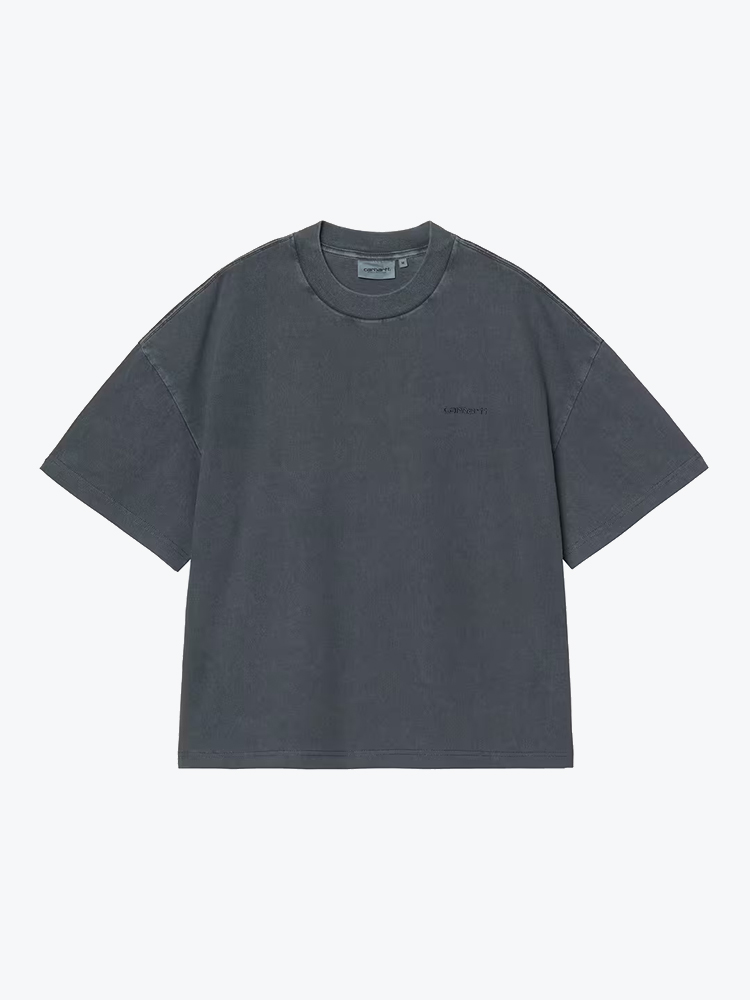 Carhartt WIP Carhartt WIP - S/S Benton T-Shirt Carbon - T-Shirts - Heren Grijs T-Shirts