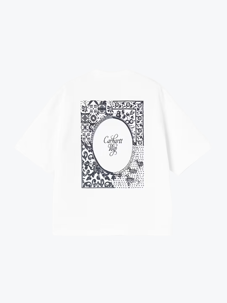 Carhartt WIP Carhartt WIP - W' S/S Vestige T-Shirt White - T-Shirts - Dames Wit T-shirts