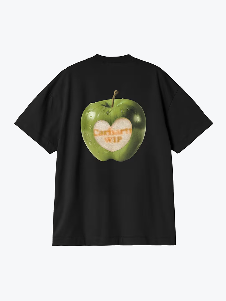 Carhartt WIP Carhartt WIP - W' S/S Spoiled T-Shirt Black - T-Shirts - Dames Zwart T-shirts