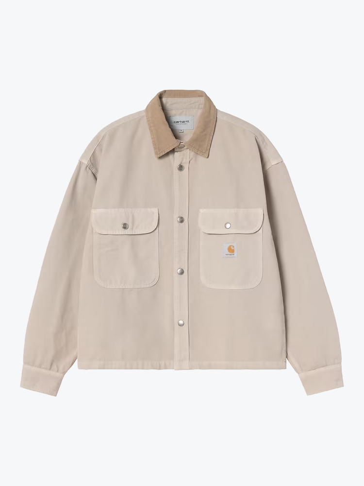 Carhartt WIP Carhartt WIP - Prescott Shirt Jac String / Leather - Overhemden - Heren Multi Overhemden