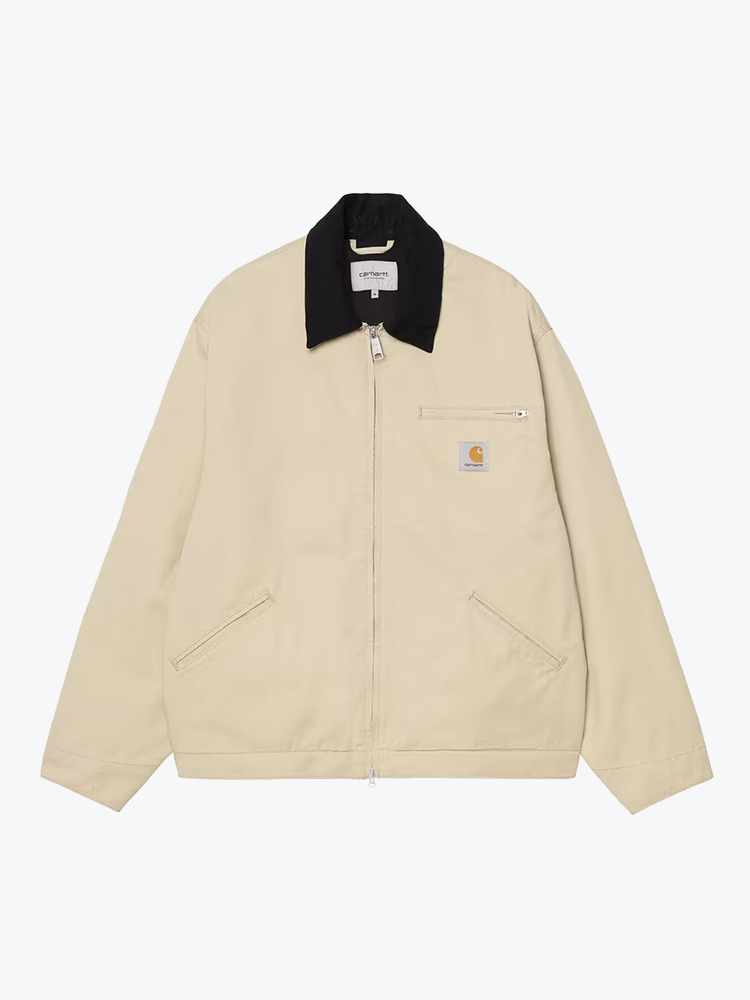 Carhartt WIP Carhartt WIP - OG Detroit Jacket Barchan / Black - Jassen - Heren Beige Jassen