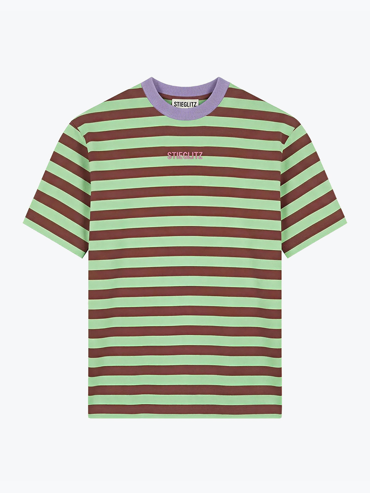 Stieglitz Stieglitz - Joana Regular T-shirt Green - T-Shirts - Dames Groen T-shirts