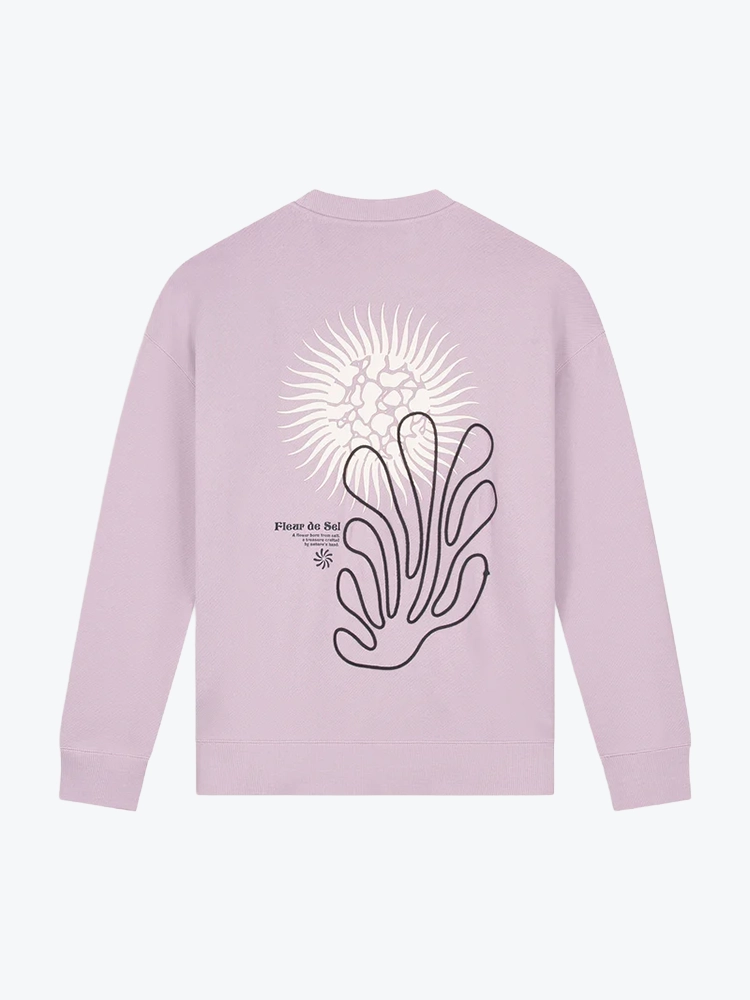 Law Of The Sea Law Of The Sea - Themis Crewneck Sweat With Artwork Nirvana - Truien - Heren Groen Truien