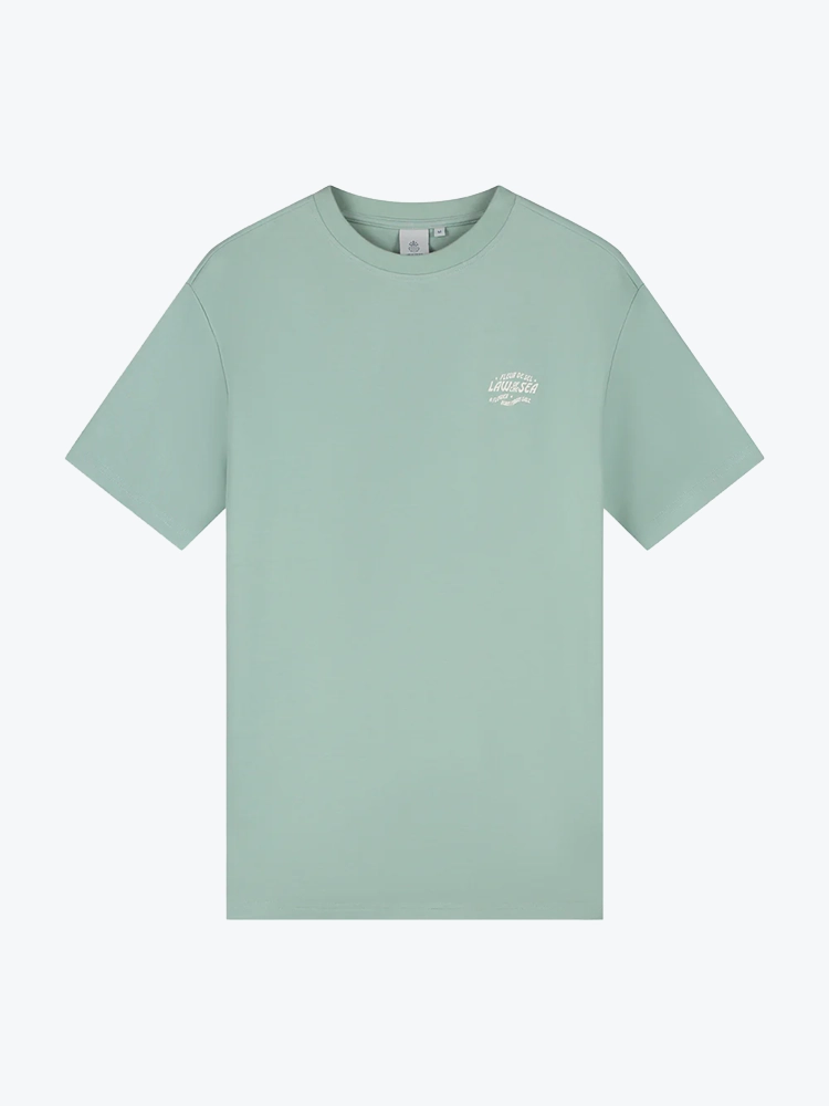 Law Of The Sea Law Of The Sea - Sail Artwork T-shirt Jadeite - T-Shirts - Heren Groen T-Shirts