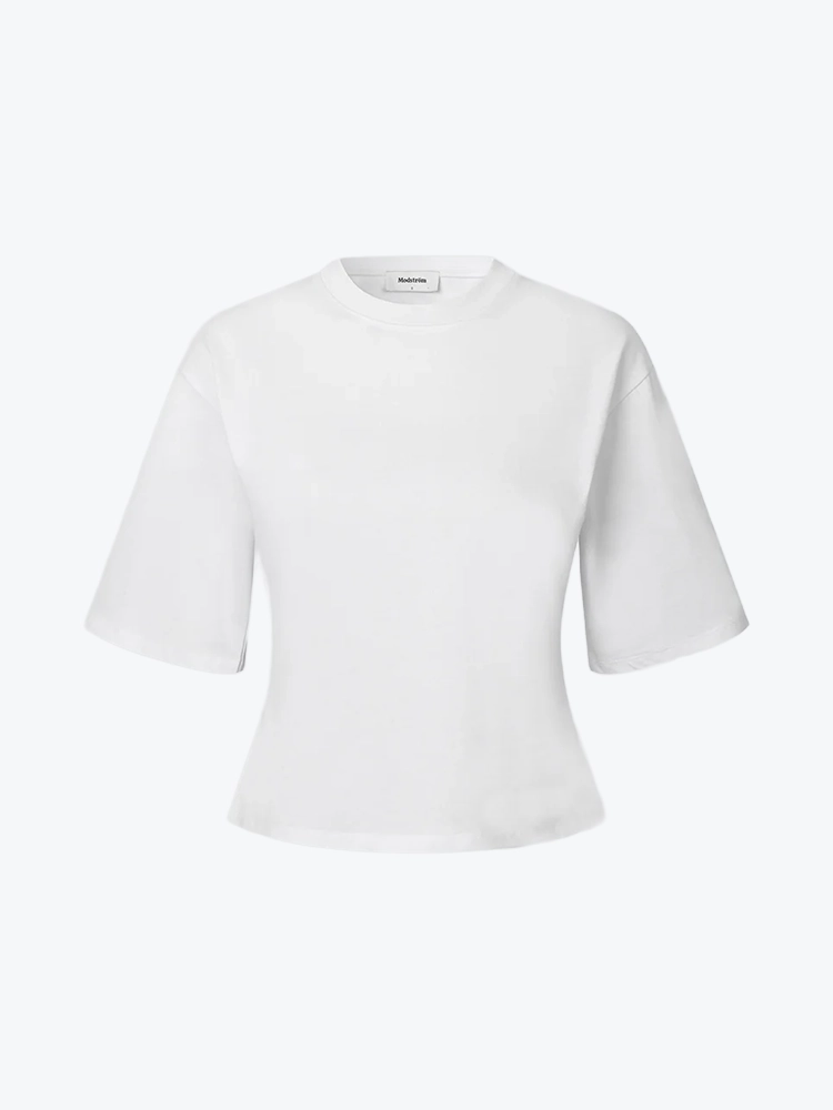 Modström Modstrom - Tampamd T-Shirt White - T-Shirts - Dames Wit T-shirts