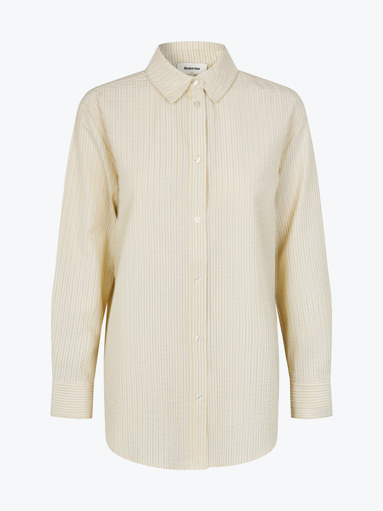 Modström Modstrom - Viggemd Strip Shirt Jojba Stripe - Blouses - Dames Multi Blouses