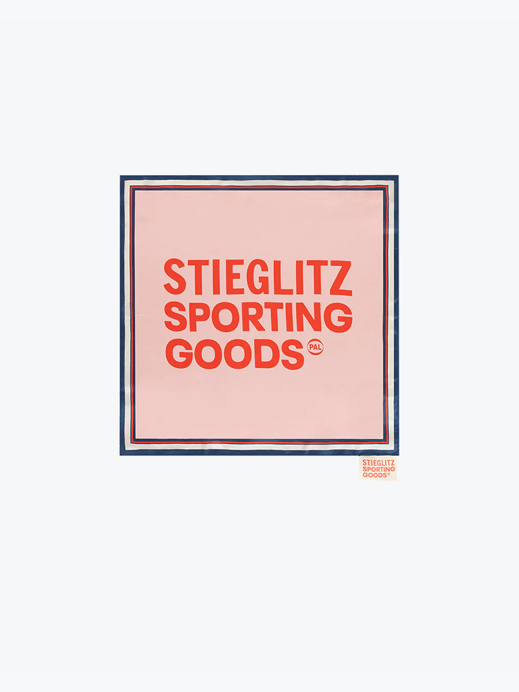 Stieglitz Stieglitz - Stieglitz Sporting Bandana Light Pink - Sjaals - Unisex Multi Sjaals