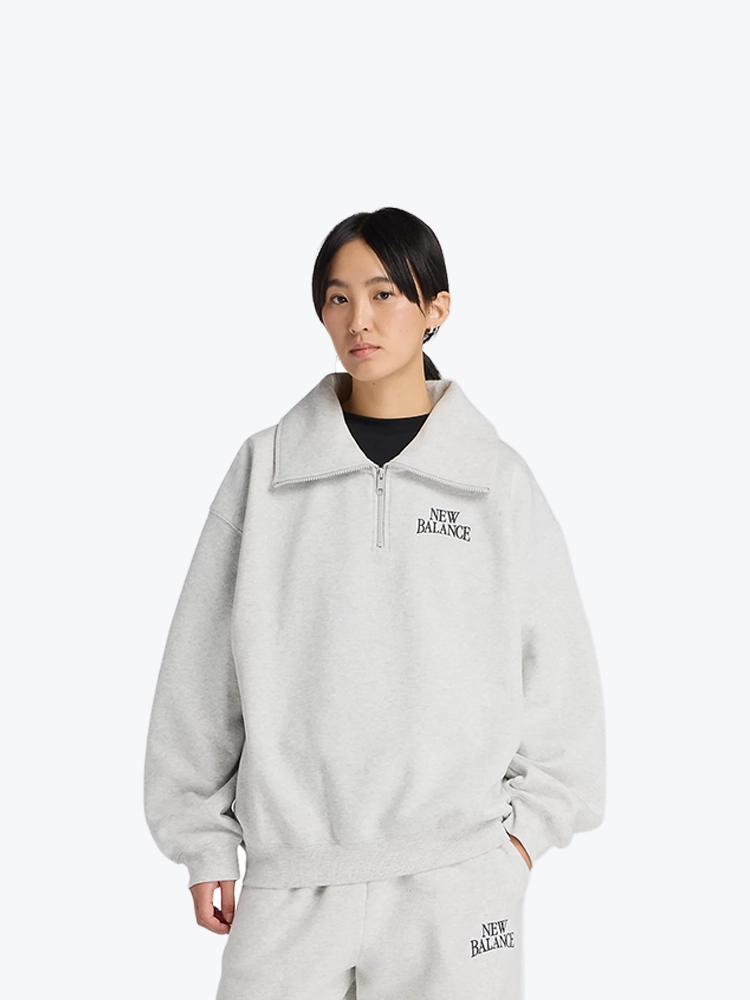 New Balance New Balance - Trackside Fleece Half Zip ABR - Truien - Dames Multi Truien