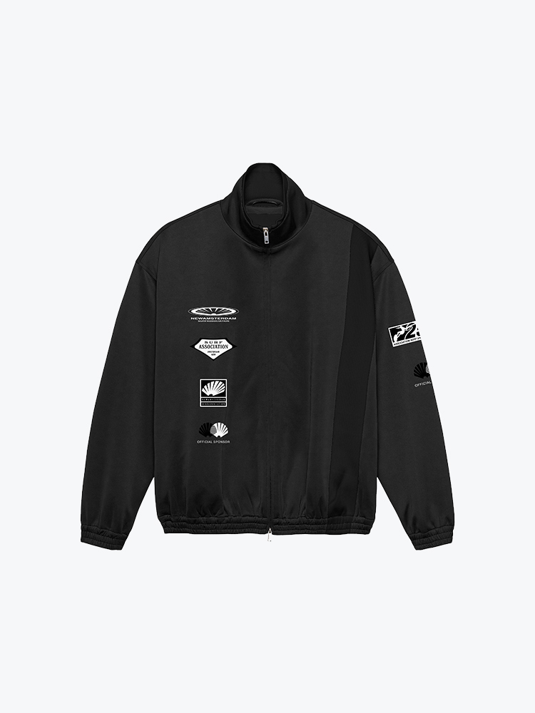New Amsterdam Surf Association New Amsterdam Surf Association - Competition Windbreaker Black Black - Jassen - Heren Zwart Jassen