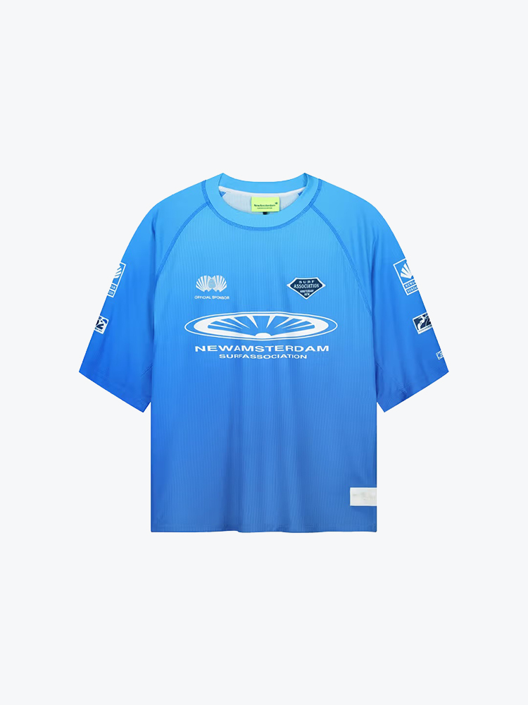 New Amsterdam Surf Association New Amsterdam Surf Association - Competition Jersey Blue Blue - Overhemden - Heren Blauw Overhemden
