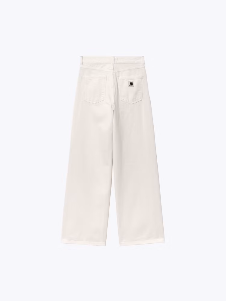 Carhartt WIP Carhartt WIP - W' Jane Pant White Rinsed - Broeken - Dames Wit Broeken