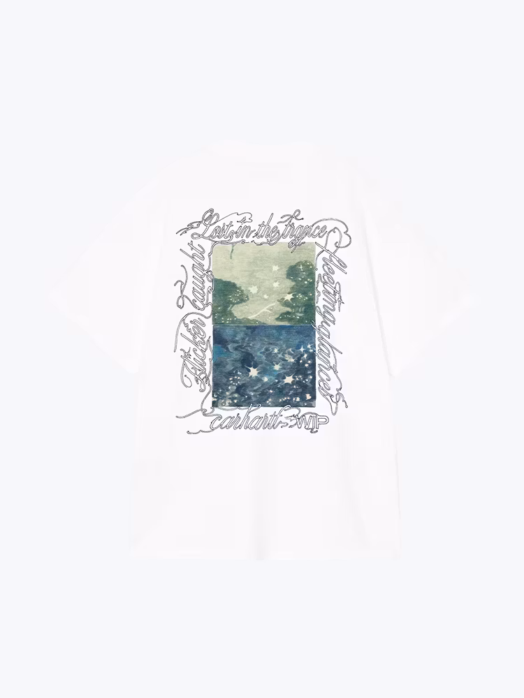 Carhartt WIP Carhartt WIP - W' S/S Julia Klenovsky T-Shirt White - T-Shirts - Dames Wit T-shirts