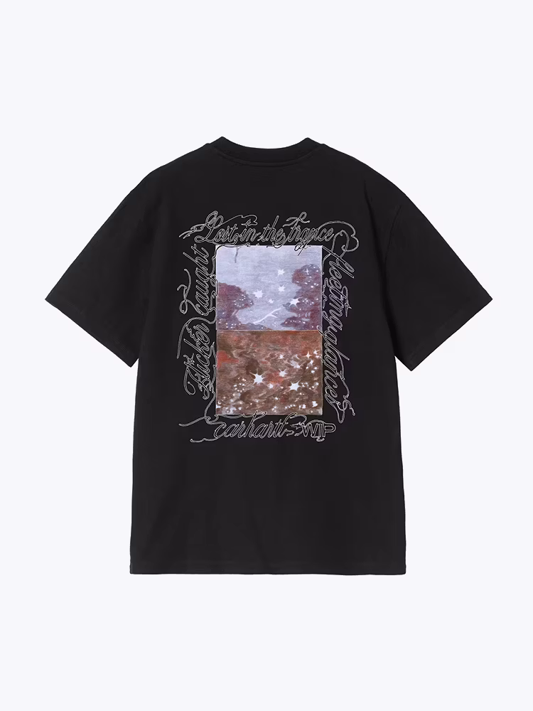Carhartt WIP Carhartt WIP - W' S/S Julia Klenovsky T-Shirt Black - T-Shirts - Dames Zwart T-shirts